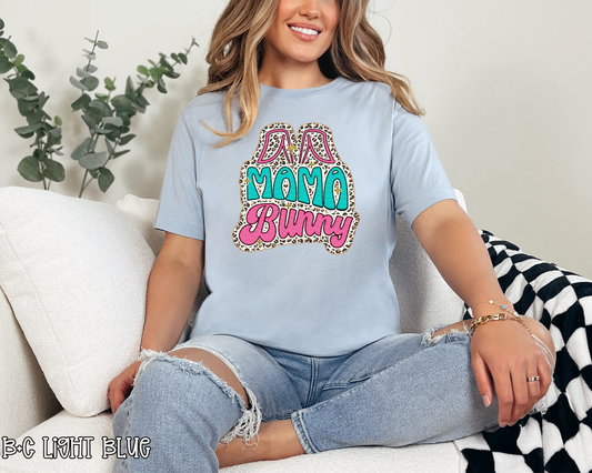 Mama Bunny Leopard Neon