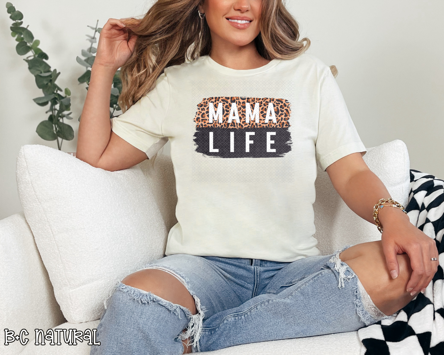 Mama Life Brushstroke