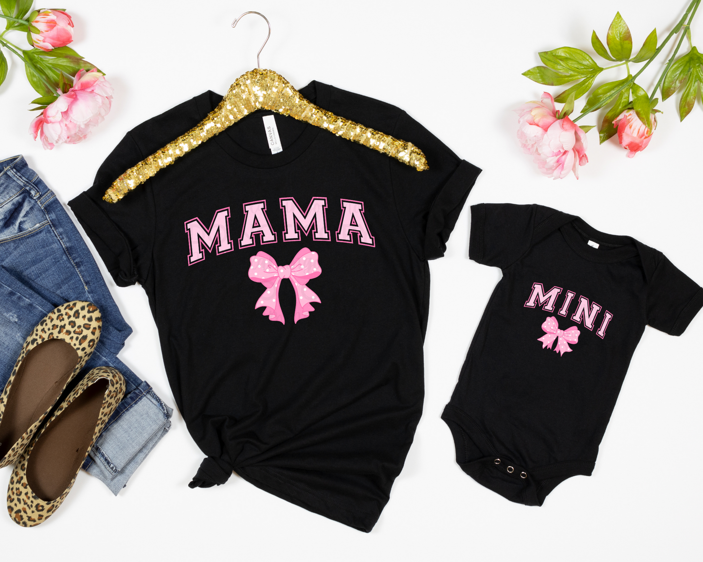 Mama & mini Bow Coquette