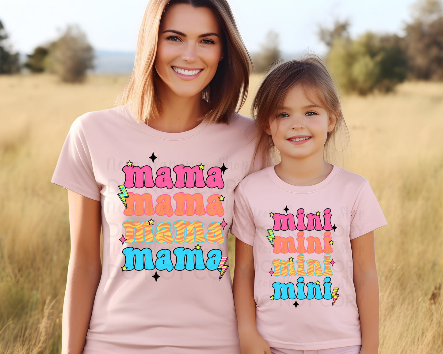 Mama & mini Neon