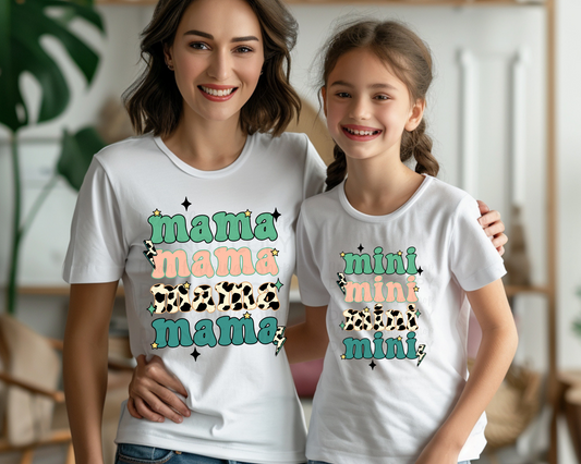 Mama & Mini Cow DTF TRANSFER