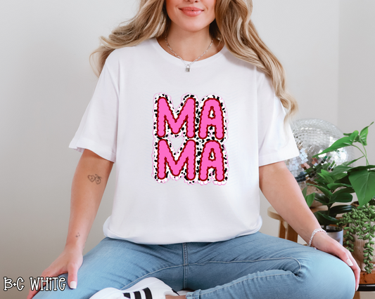 Mama Pink Scalloped DTF TRANSFER
