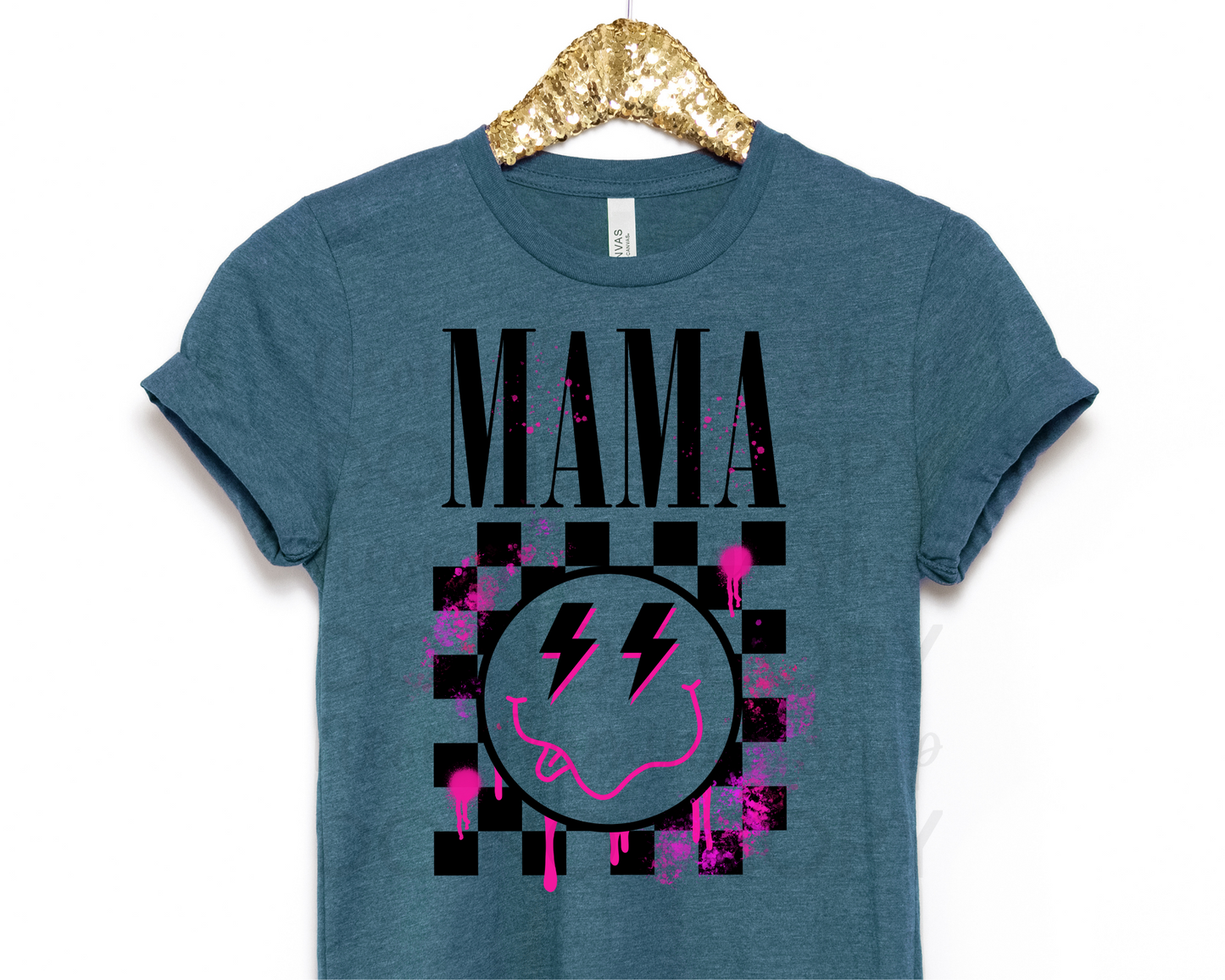 Mama Smiley | Multiple Colors | DTF TRANSFER