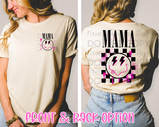 Mama Smiley | Multiple Colors | DTF TRANSFER