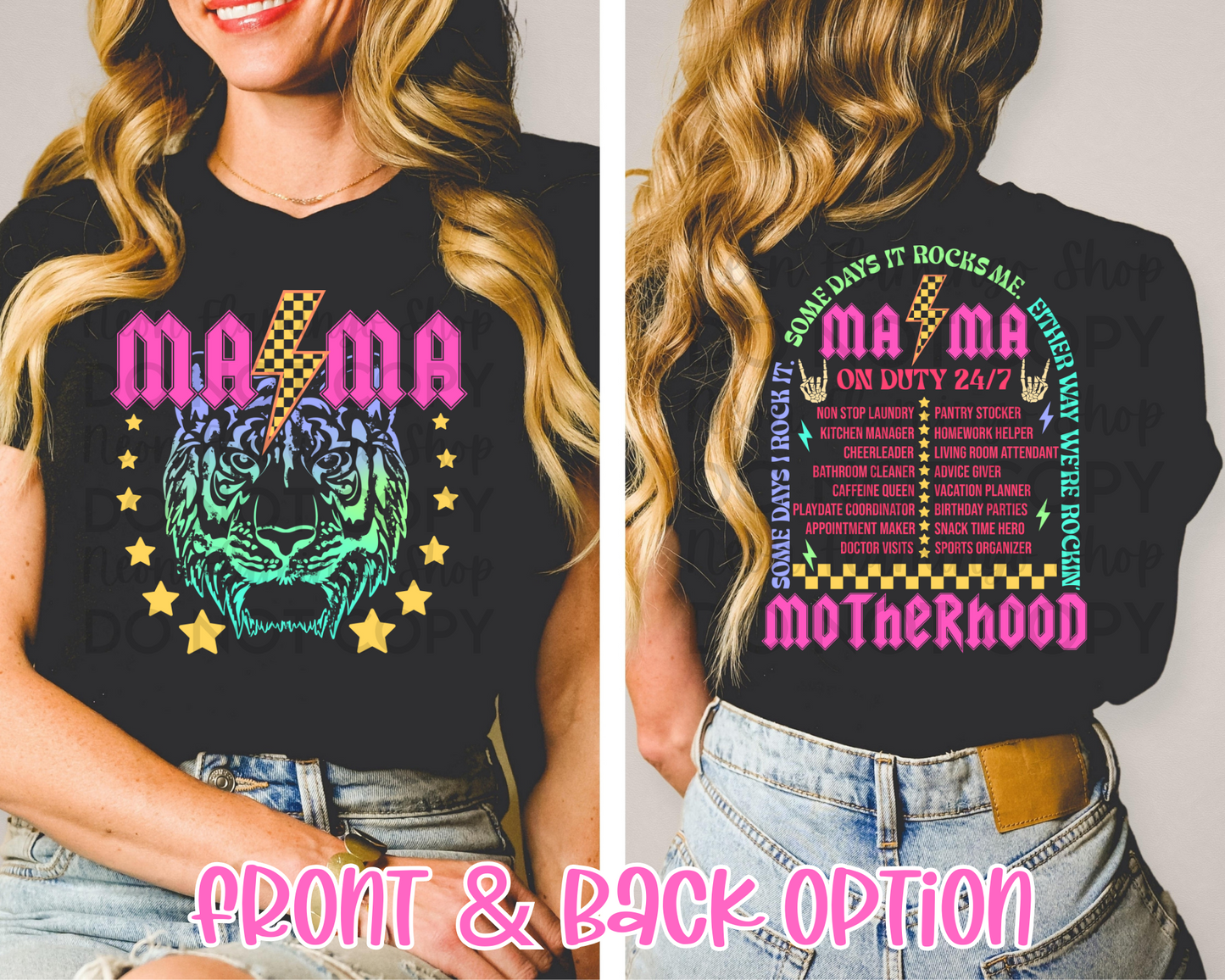 Mama Tour | Multiple Colors | DTF TRANSFER