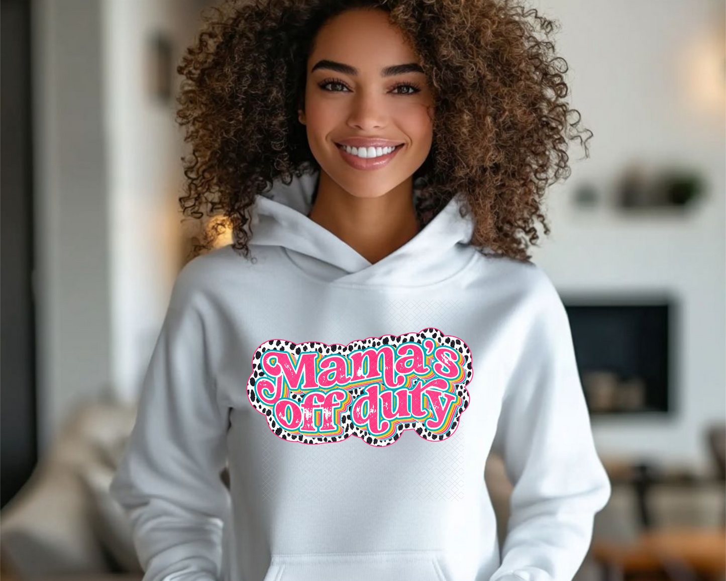 Mama's Off Duty Bright DTF TRANSFER