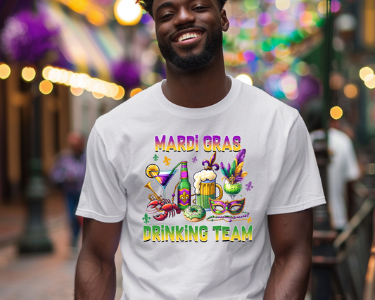 Mardi Gras Drinking Team