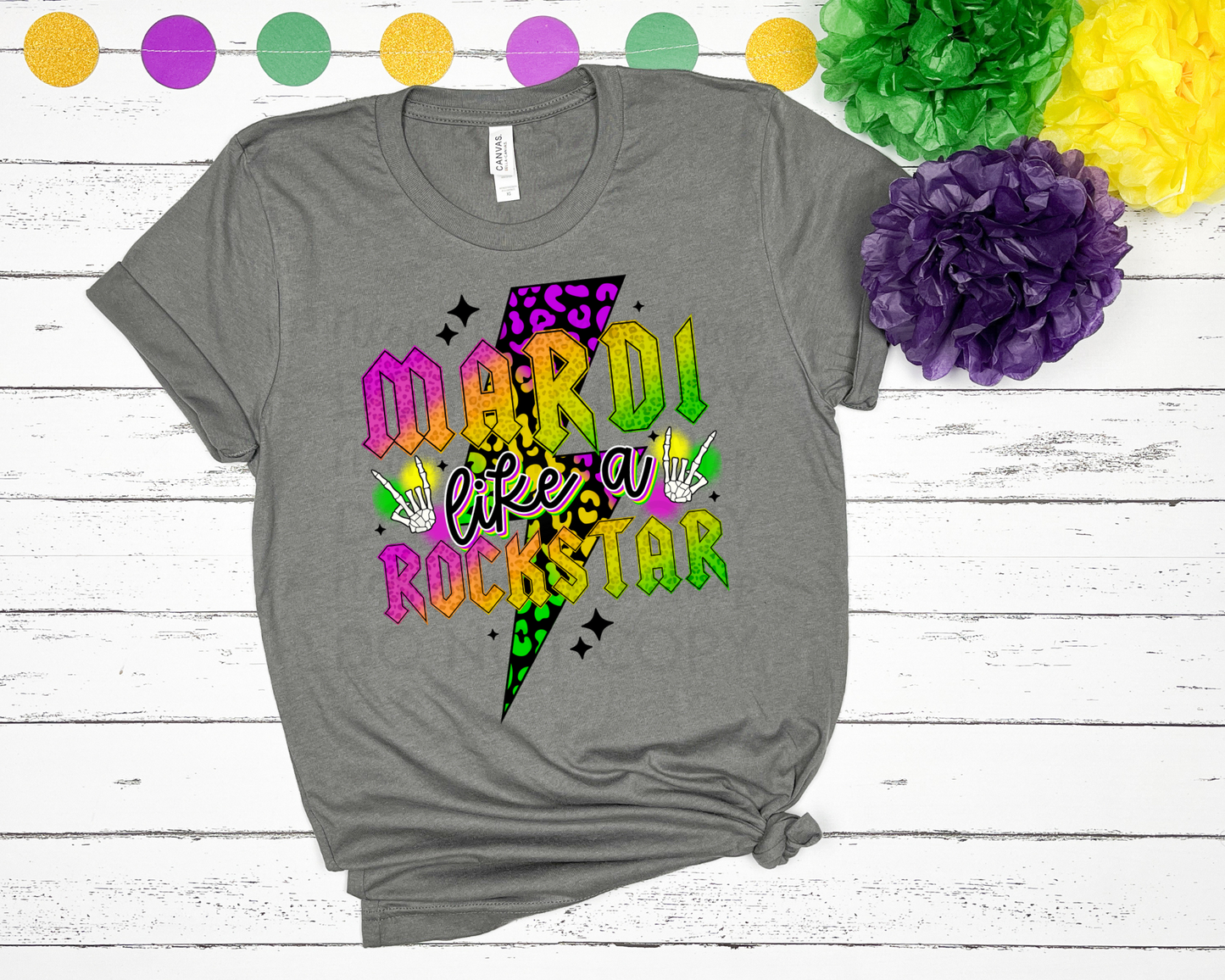 Mardi Like A Rockstar lightning
