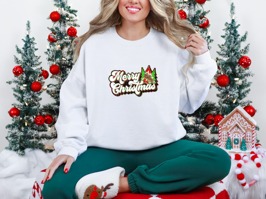 Merry Christmas Leopard Tie-Dye Tees DTF TRANSFER