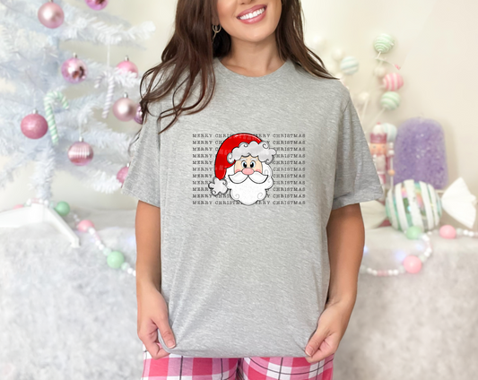 Merry Christmas Santa Typewriter DTF TRANSFER