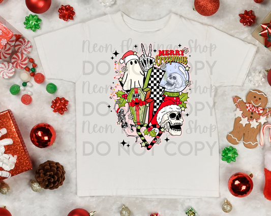 Merry Creepmas Collage