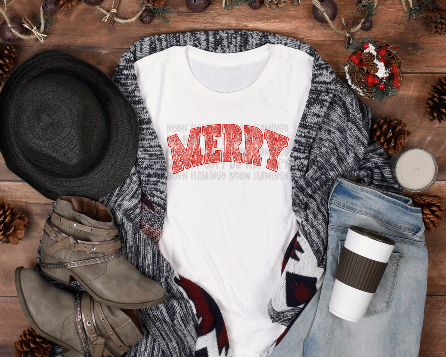 Merry Leopard Red