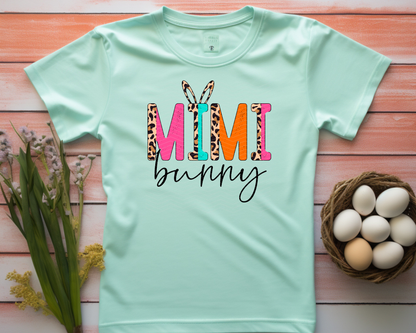 Mimi Bunny Half Leopard | 2 Colors | DTF TRANSFER