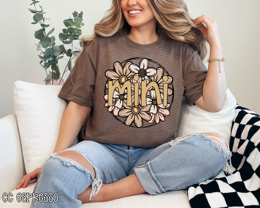 Mini Neutral Florals DTF TRANSFER