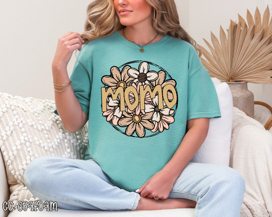 Momo Neutral Florals DTF TRANSFER