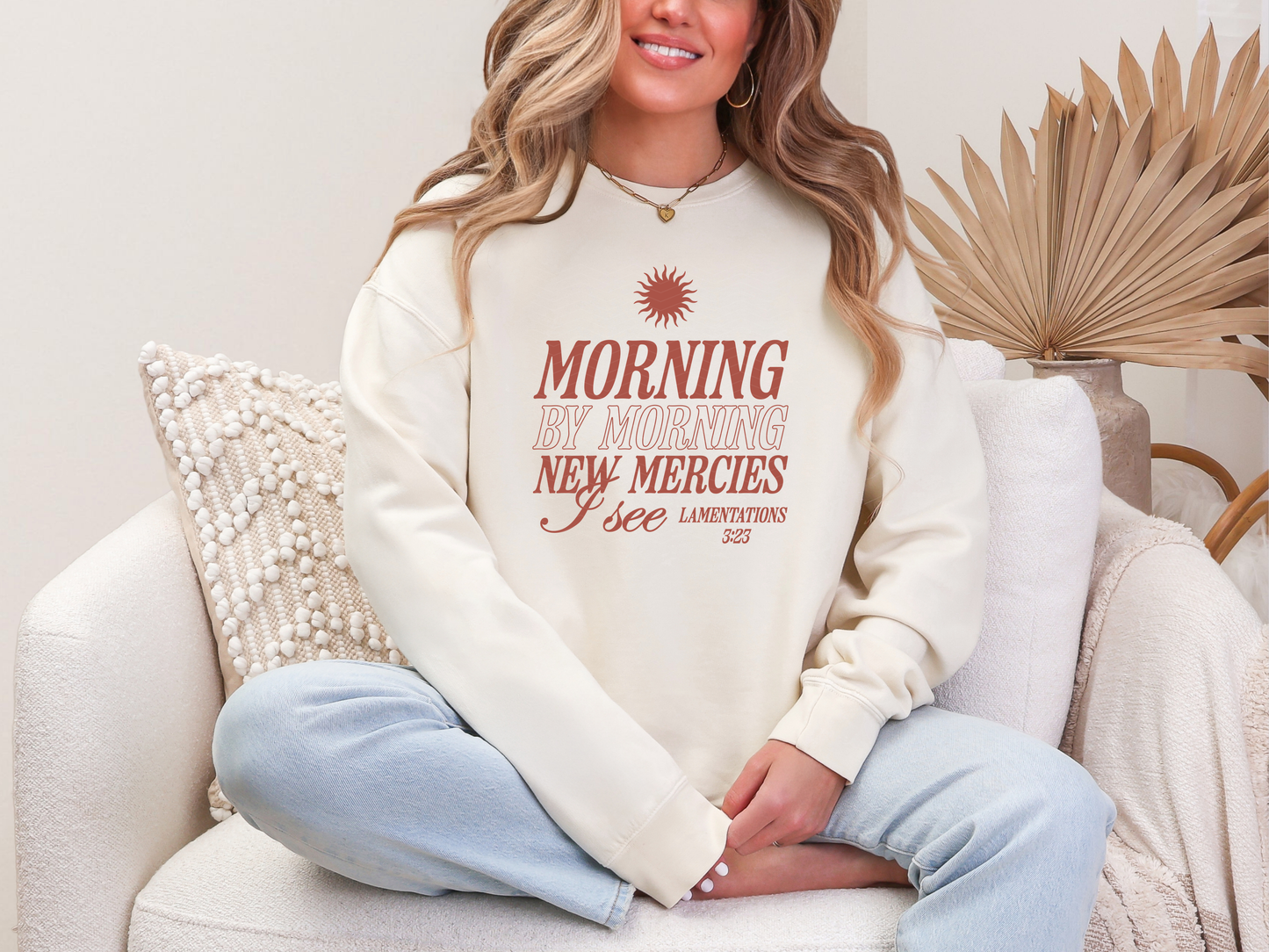 Morning By Morning New Mercies I See Brown DTF TRANSFER