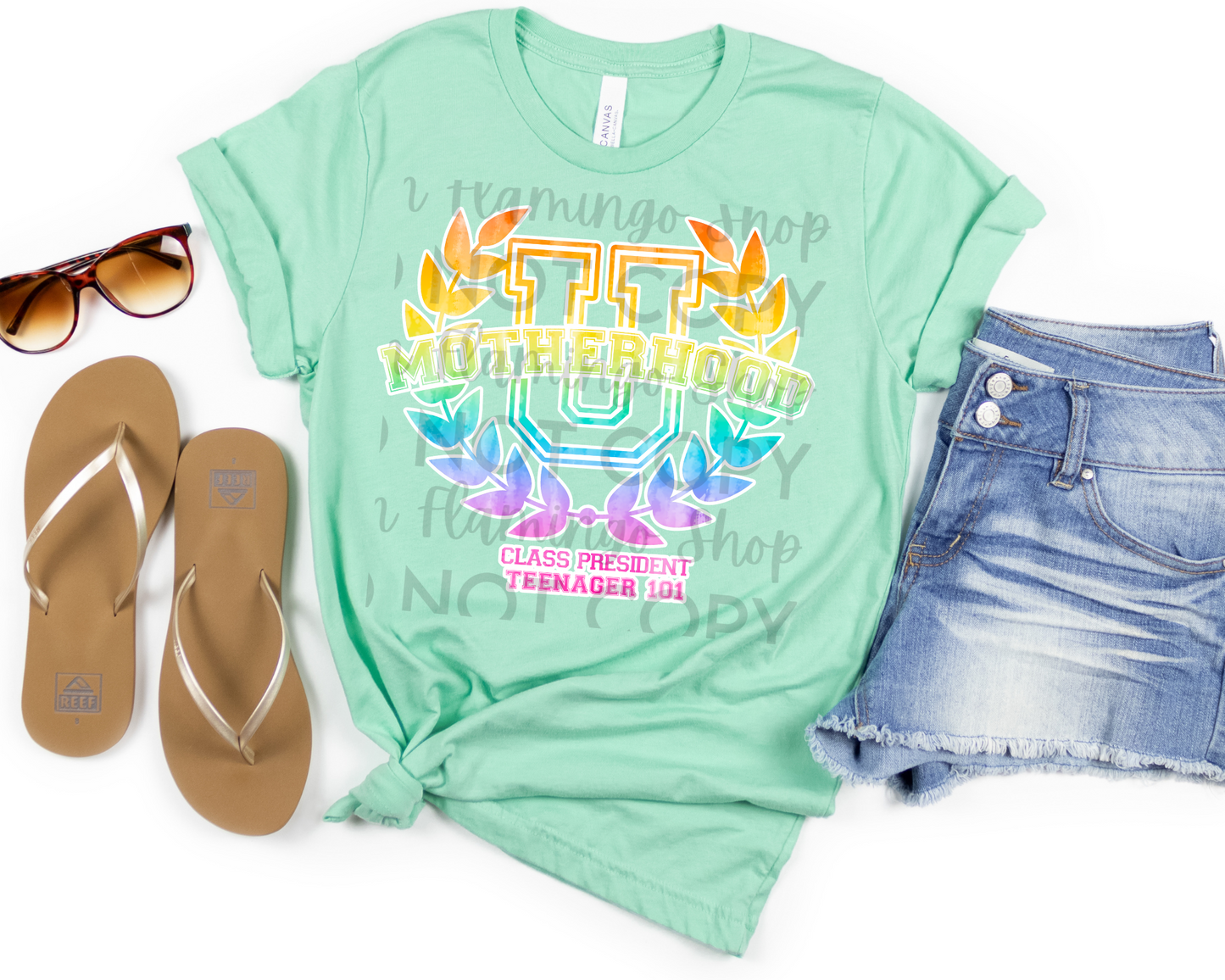 Motherhood University Teenager 101 | Multiple Colors | DTF TRANSFER