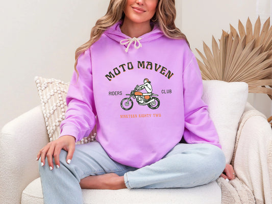 Moto Maven Riders Club | 2 Colors | DTF TRANSFER