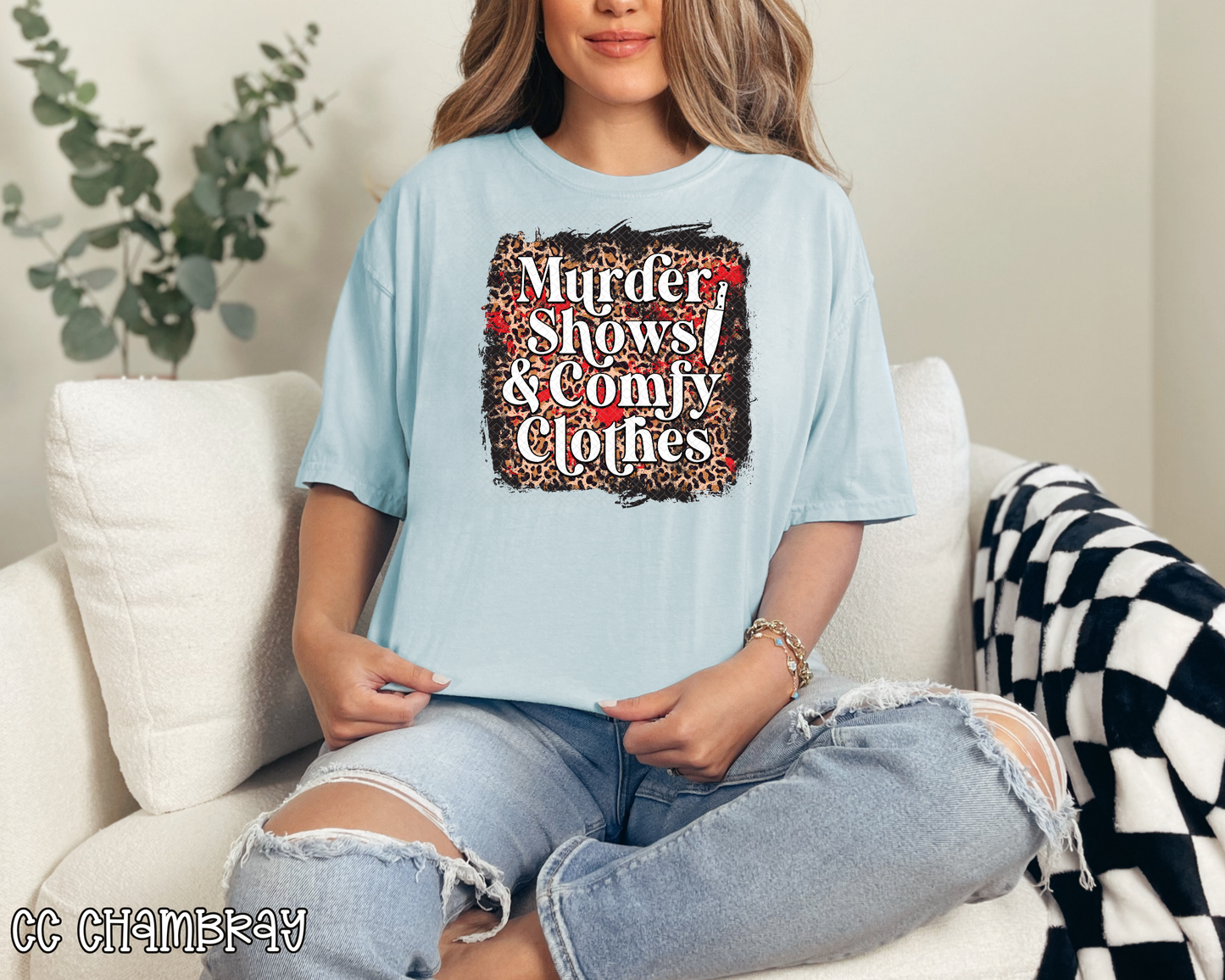 Murder Shows & Comfy Clothes DTF TRANSFER