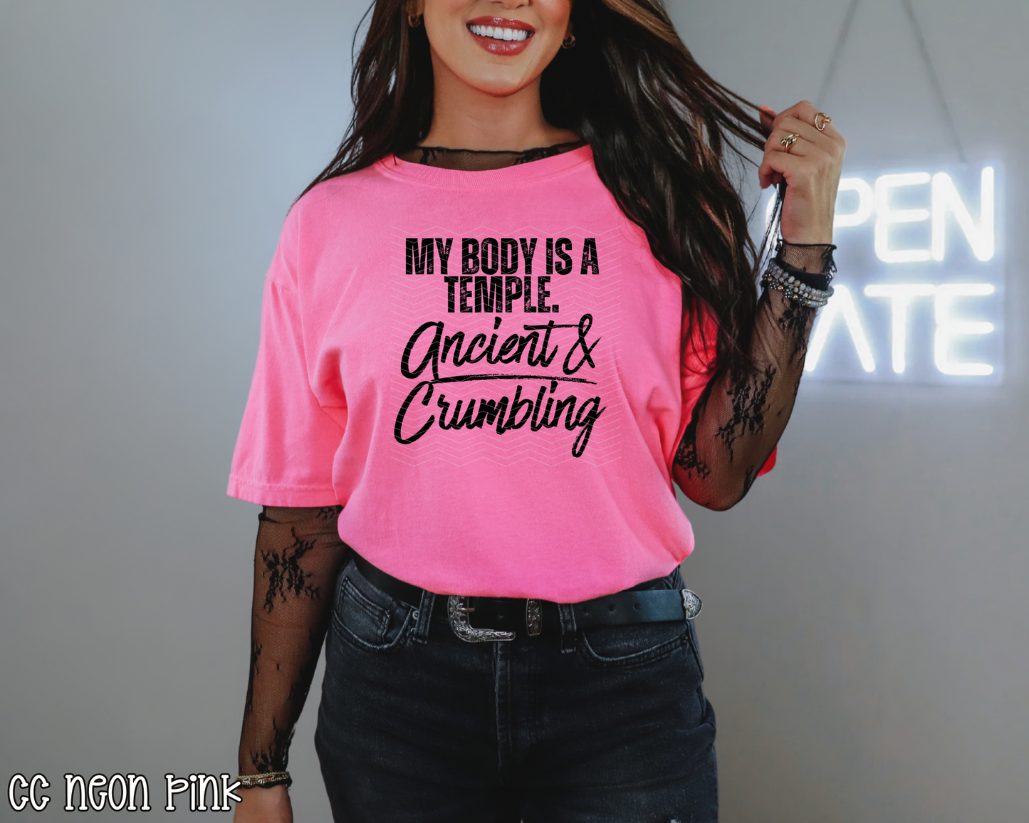 My Body Is A Temple. Ancient & Crumbling