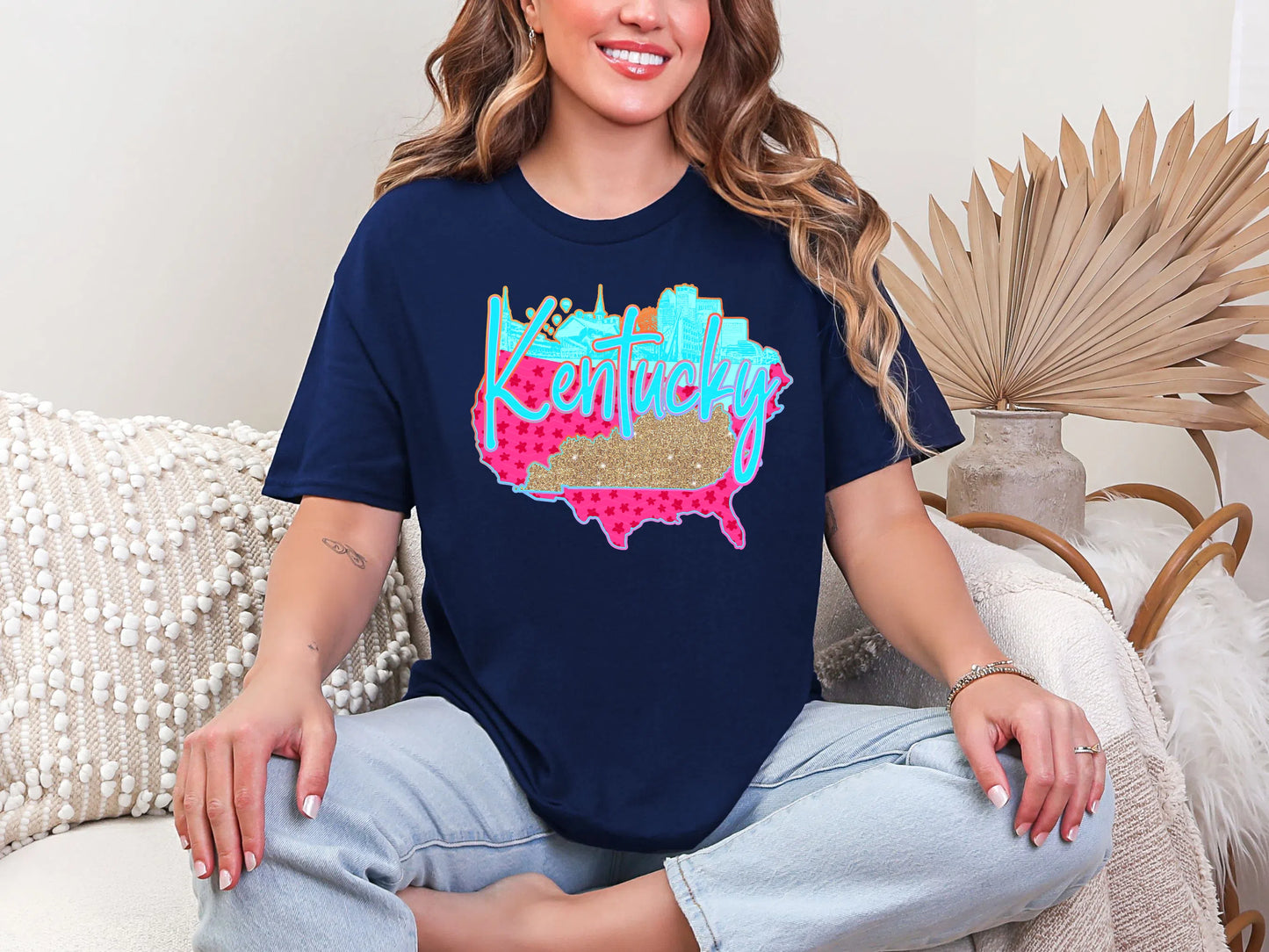 Neon Kentucky Louisville DTF TRANSFER