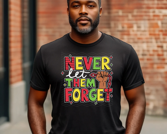 Never Let Them Forget