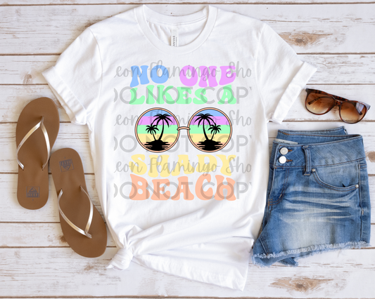 No One Likes A Shady Beach color
