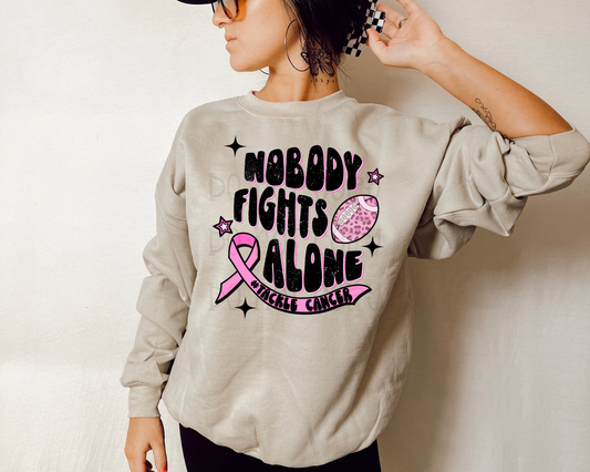 Nobody Fights Alone Strike Out Cancer