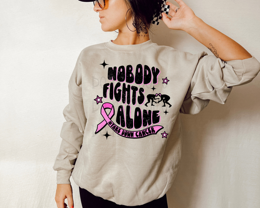 Nobody Fights Alone Take Down Cancer