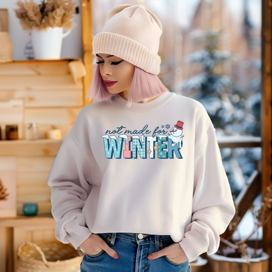 Not Made For Winter Snowman
