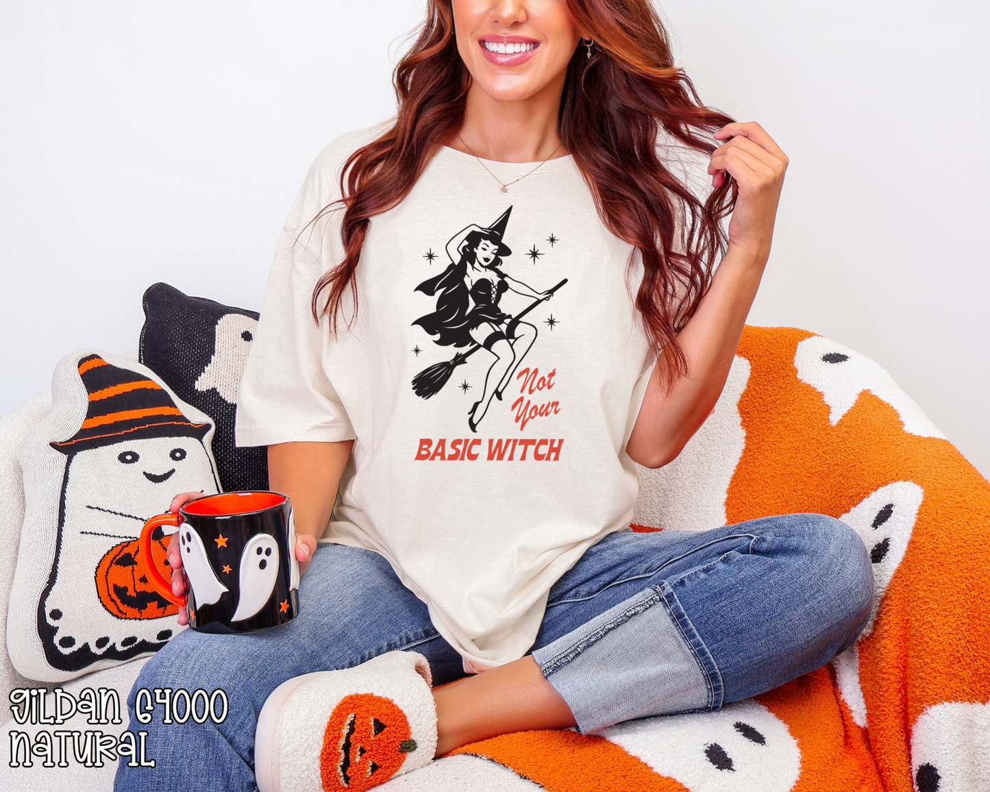 Not Your Basic Witch DTF TRANSFER