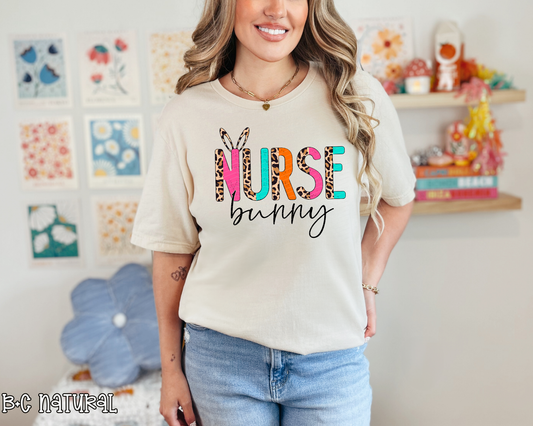 Nurse Bunny Half Leopard Neon