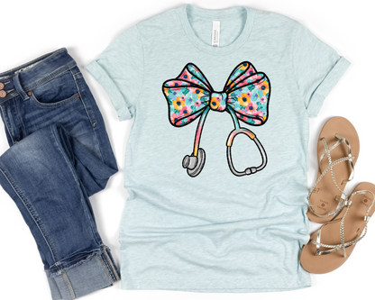Nurse Stethoscope | 12 Options | DTF TRANSFER