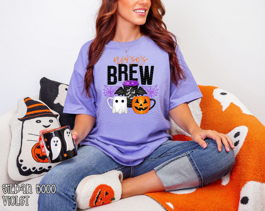 Nurses Brew Coffee DTF TRANSFER