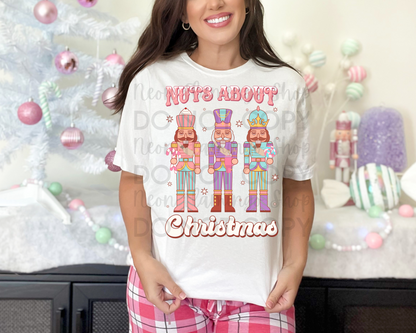Nuts About Christmas Pink