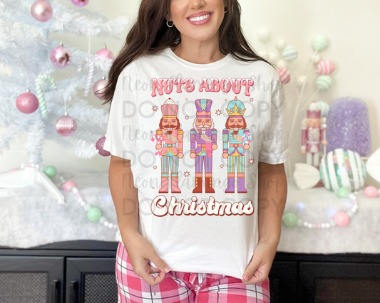 Nuts About Christmas Pink