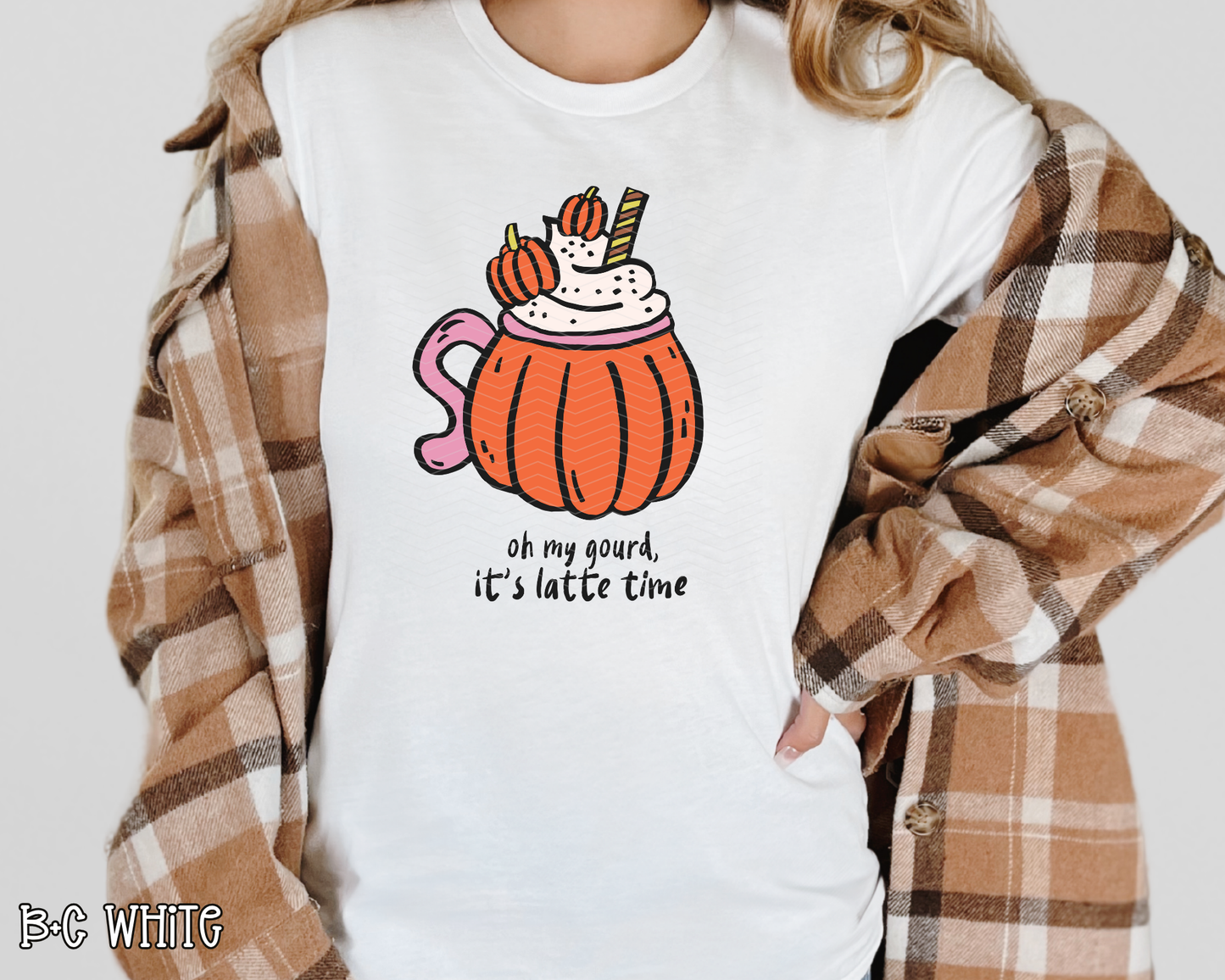 Oh My Gourd It's Latte Time DTF TRANSFER