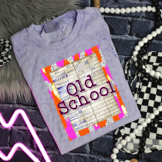 Old School DTF TRANSFER