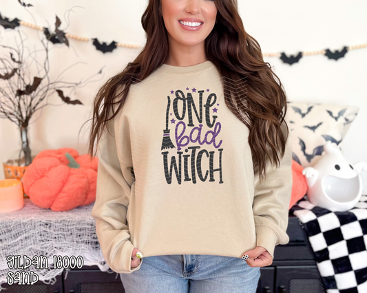 One Bad Witch DTF TRANSFER