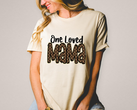 One Loved Mama Boujee DTF TRANSFER