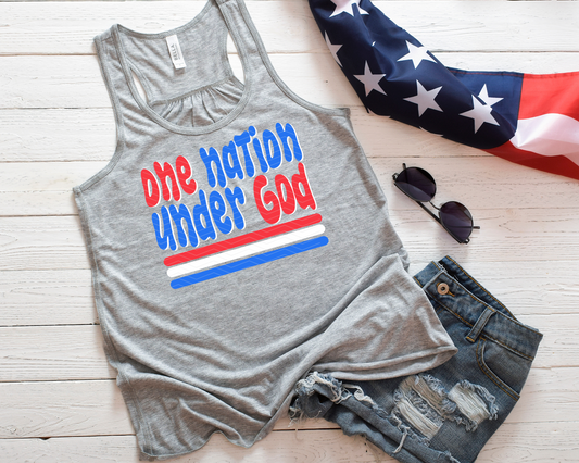 One Nation Under God DTF TRANSFER