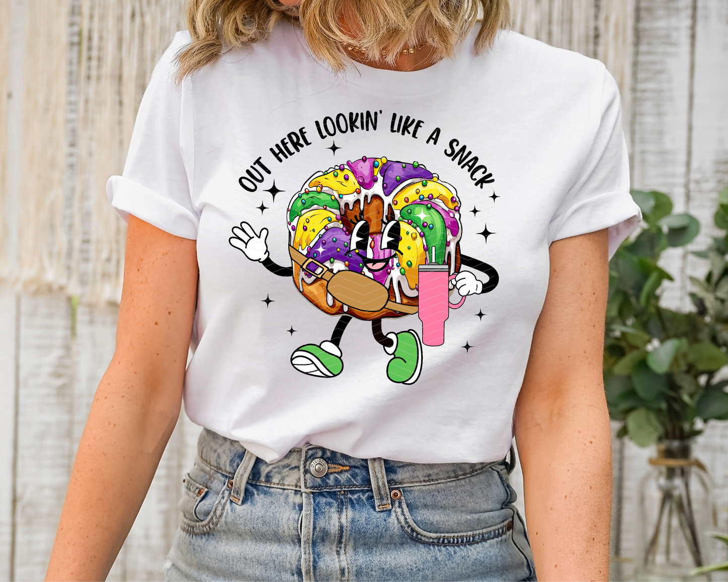 Out Here Looking Like A Snack King Cake