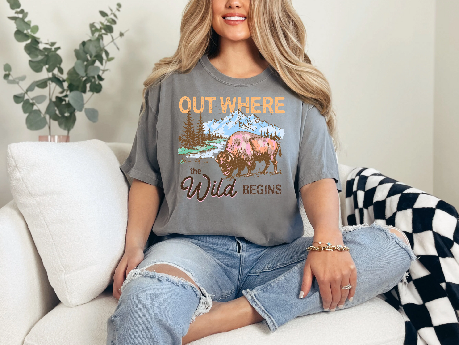 Out Where the Wild Begins DTF TRANSFER