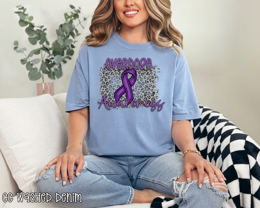 Overdose Awareness DTF TRANSFER