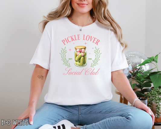 Pickle Lover Social Club DTF TRANSFER