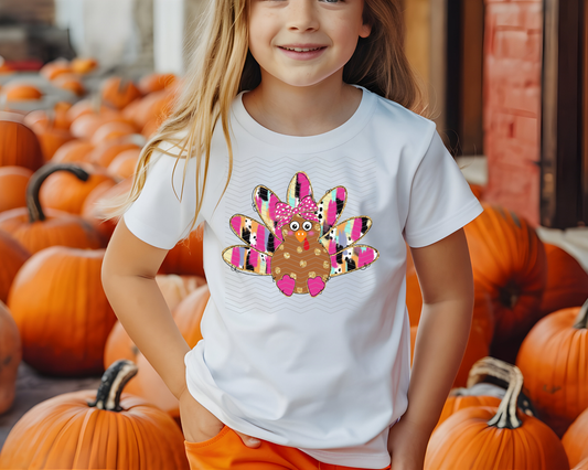 Pink Brushstroke Turkey