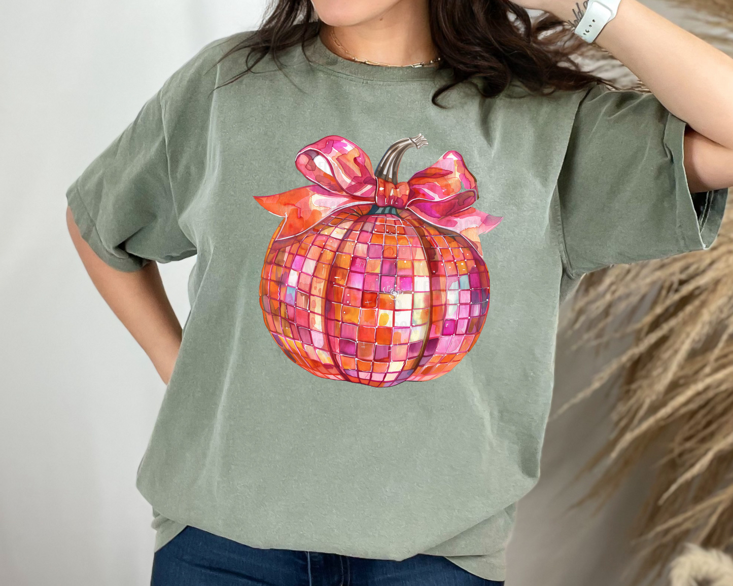 Pink Coquette Pumpkin