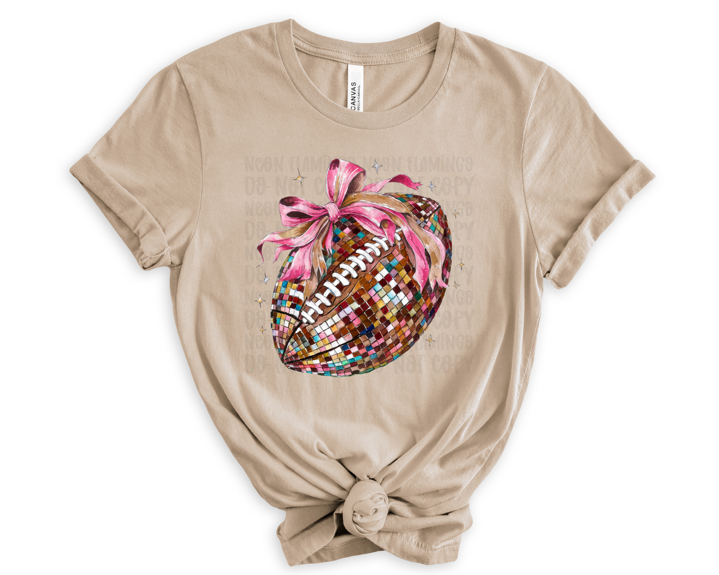 Pink Mosaic Football