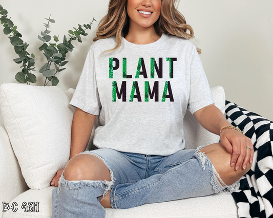 Plant Mama Half Leopard DTF TRANSFER