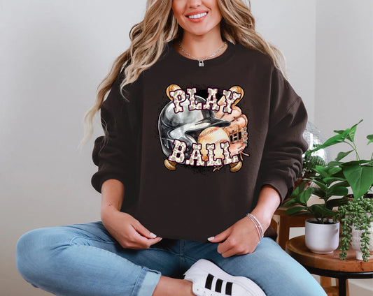 Play Ball Baseball | 21 Colors | DTF TRANSFER